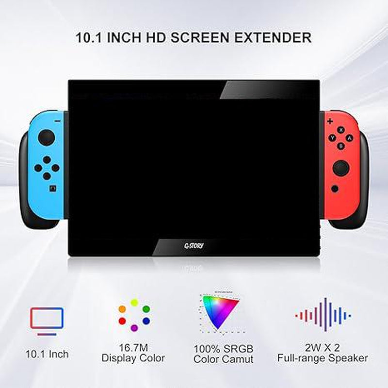 G-STORY 10.1'' Portable Gaming Monitor for Switch