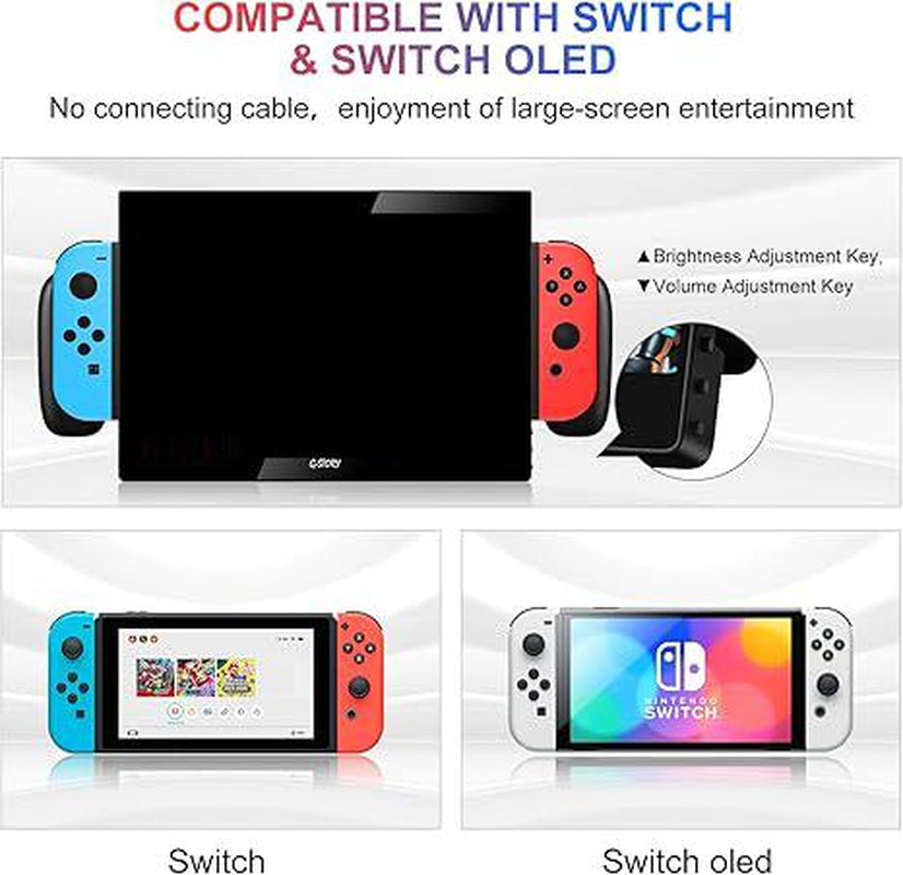 G-STORY 10.1'' Portable Gaming Monitor for Switch