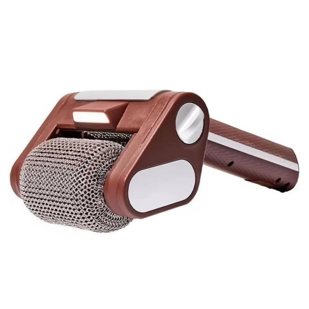 2-in-1 Wireless Electric Barbecue Brush with 360° Rotation and LED for Efficient Cleaning