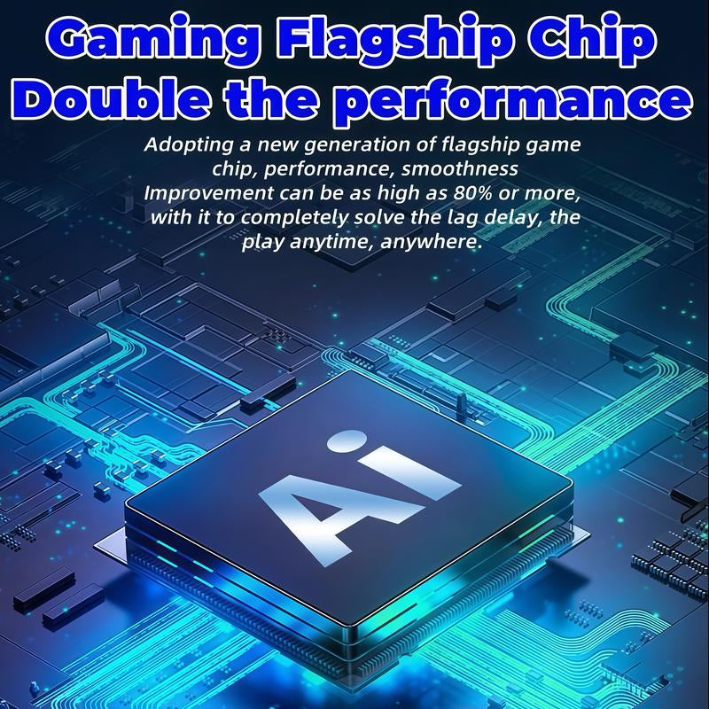 X9 Portable Handheld Game Console - Rechargeable, 10 Built-In Emulator Games, Perfect for Home & Travel!