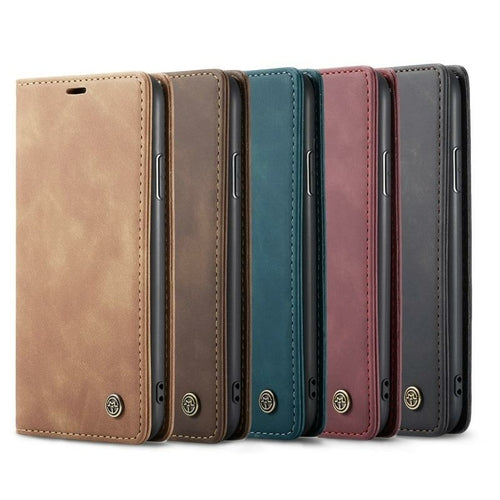 Flip Wallet Case for iPhone 7, 8, X, 11, 12, 13