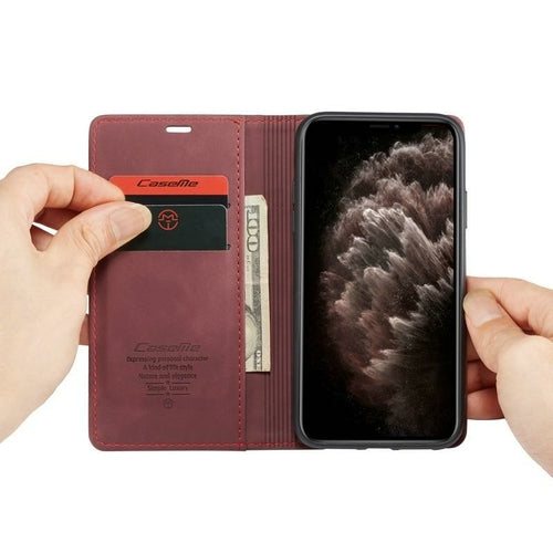 Flip Wallet Case for iPhone 7, 8, X, 11, 12, 13